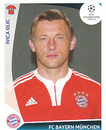 Ivica Olic Bayern Munchen samolepka UEFA Champions League 2009/10 #19